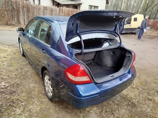 2011 Nissan Tiida I Рестайлинг, синий, 690000 рублей, вид 5