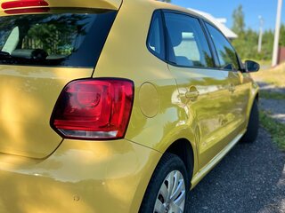 2011 Volkswagen Polo V, жёлтый, 600000 рублей, вид 4