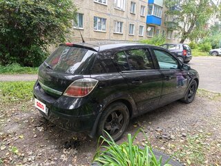 2008 Opel Astra H Рестайлинг, чёрный, 370000 рублей, вид 4