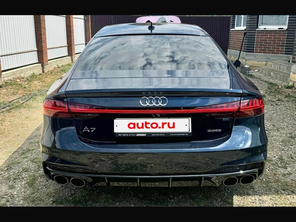 2019 Audi A7 50 TDI II (4K), синий, 5300000 рублей - вид 1