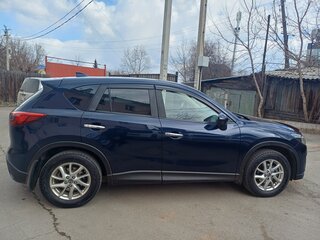 2016 Mazda CX-5 I Рестайлинг, синий, 1700000 рублей, вид 4