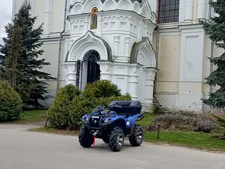 2011 Yamaha Grizzly 700, синий, 680000 рублей, вид 1