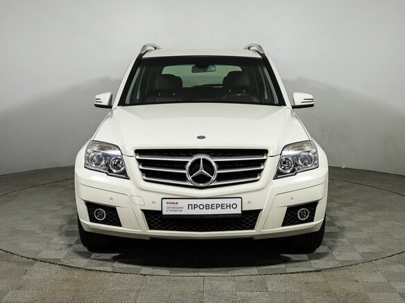 2011 Mercedes-Benz GLK-Класс 220 CDI I (X204), белый, 1499700 рублей - вид 1