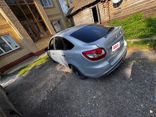 2019 Lada (ВАЗ) Granta I Рестайлинг, серебристый, 420000 рублей, вид 2