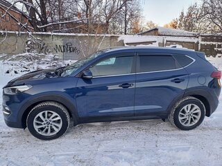 2018 Hyundai Tucson III, синий, 1700000 рублей, вид 3