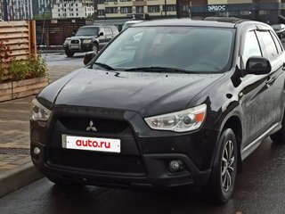 2012 Mitsubishi ASX I, чёрный, 920000 рублей, вид 4