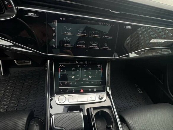 2020 Audi Q7 45 TDI II (4M) Рестайлинг, синий, 7990000 рублей - вид 9