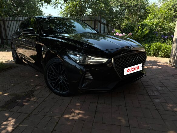 2018 Genesis G70 I, чёрный, 1889000 рублей