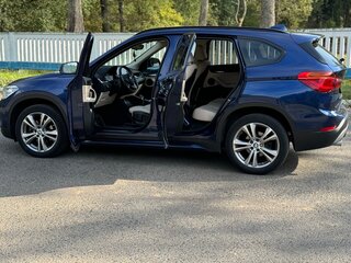 2018 BMW X1 18d sDrive II (F48), синий, 2100000 рублей, вид 3
