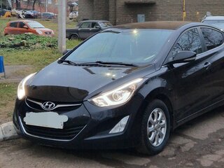 2015 Hyundai Elantra V (MD) Рестайлинг, чёрный, 1265000 рублей, вид 1
