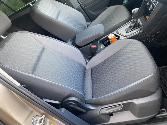 2017 Volkswagen Tiguan II, бежевый, 1999000 рублей - вид 17