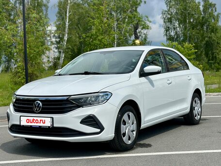 2021 Volkswagen Polo VI, белый, 1590000 рублей, вид 1