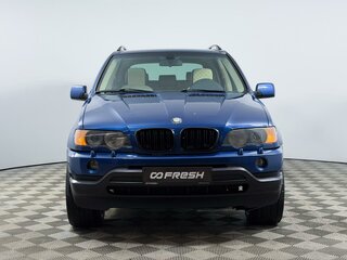 2003 BMW X5 3.0i I (E53) Рестайлинг, синий, 949900 рублей, вид 3