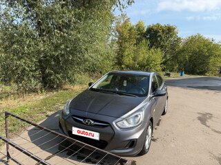 2011 Hyundai Solaris I, чёрный, 690000 рублей, вид 1