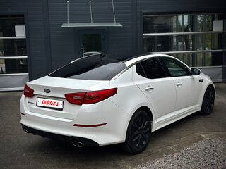 2014 Kia Optima III Рестайлинг, белый, 1390000 рублей, вид 3