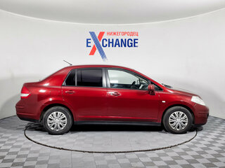 2008 Nissan Tiida I, красный, 579000 рублей, вид 3