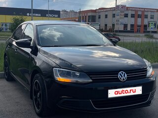 2014 Volkswagen Jetta VI, чёрный, 935000 рублей, вид 2