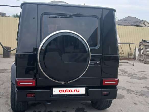 2002 Mercedes-Benz G-Класс 400 II (W463), чёрный, 3000000 рублей - вид 11