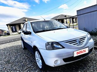 2007 Renault Logan I, белый, 150000 рублей, вид 1
