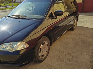 2002 Honda Odyssey II Рестайлинг, чёрный, 580000 рублей, вид 3
