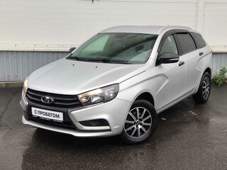 2021 Lada (ВАЗ) Vesta SW I, серый, 850000 рублей, вид 2