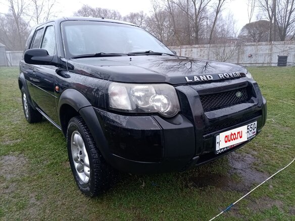 2001 Land Rover Freelander I, чёрный, 650000 рублей - вид 1