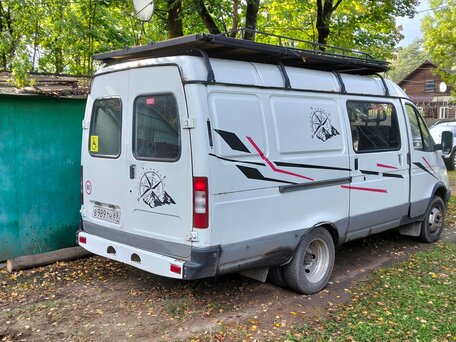 1996 ГАЗ ГАЗель (2705) Комби, белый, 290000 рублей, вид 3