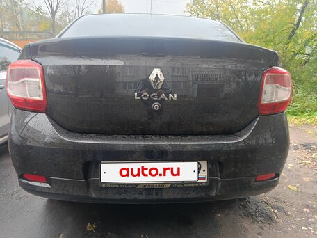 2019 Renault Logan II Рестайлинг, чёрный, 620000 рублей, вид 4