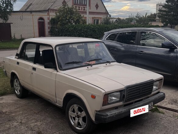 1995 Lada (ВАЗ) 2107, бежевый, 60000 рублей