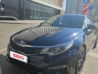 2019 Kia Optima IV Рестайлинг, синий, 2500000 рублей, вид 3