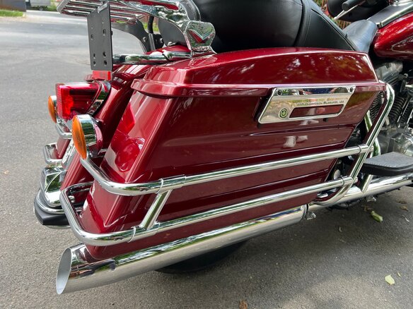 2007 Harley-Davidson Electra Glide, красный, 635000 рублей - вид 7
