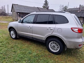 2008 Hyundai Santa Fe II, серебристый, 700000 рублей, вид 4