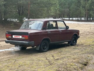 2005 Lada (ВАЗ) 2107, пурпурный, 70000 рублей, вид 3