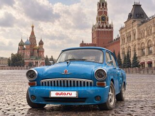 1961 ГАЗ 21 «Волга» 21И, голубой, 300000 рублей, вид 1