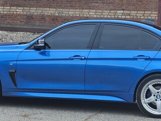 2018 BMW 3 серии 320i xDrive VI (F3x) Рестайлинг, синий, 2780000 рублей, вид 3