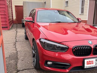 2016 BMW 1 серии 118i II (F20/F21) Рестайлинг, красный, 1490000 рублей, вид 2