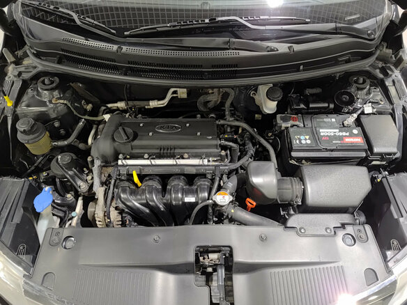 2013 Kia Rio 4-speed III, чёрный, 870000 рублей - вид 8