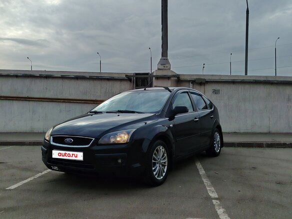 2006 Ford Focus II, чёрный, 290000 рублей - вид 1