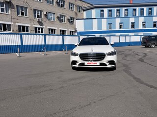 2021 Mercedes-Benz S-Класс 400 d Long 4MATIC VII (W223), белый, 8600000 рублей, вид 1