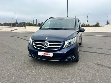 2016 Mercedes-Benz V-Класс Extra Long 250 d экстра длинный III (W447), чёрный, 3400000 рублей, вид 2