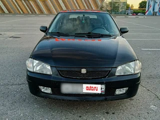 1999 Mazda 323 VI (BJ), чёрный, 150000 рублей, вид 1
