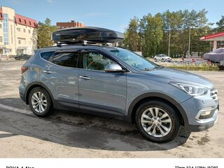 2017 Hyundai Santa Fe III Рестайлинг, голубой, 1900000 рублей, вид 5