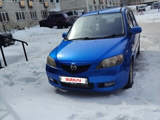 2003 Mazda Demio II (DY), синий, 350000 рублей, вид 2