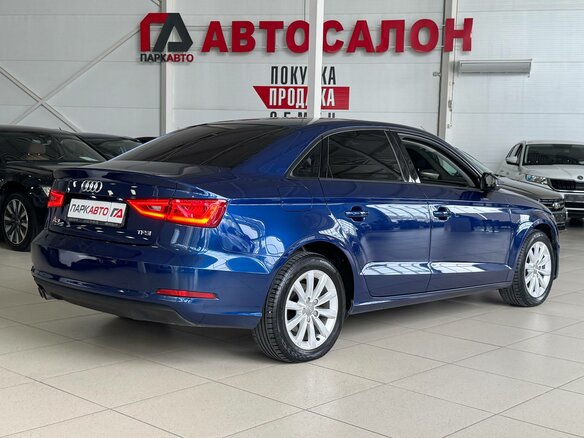 2014 Audi A3 III (8V), синий, 1295000 рублей - вид 4