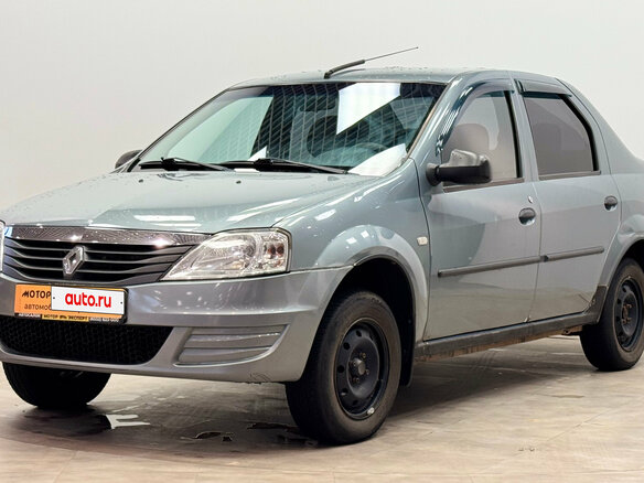 2011 Renault Logan I Рестайлинг, синий, 405000 рублей