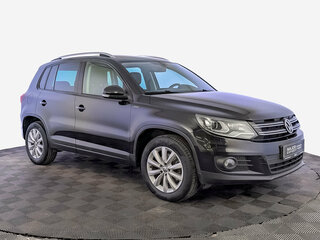 2016 Volkswagen Tiguan I Рестайлинг, чёрный, 1520000 рублей, вид 3