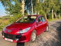 2007 Peugeot 307 I Рестайлинг, красный, 500000 рублей