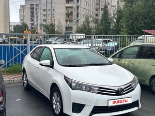 2014 Toyota Corolla XI (E160, E170, E180), белый, 1280000 рублей, вид 3