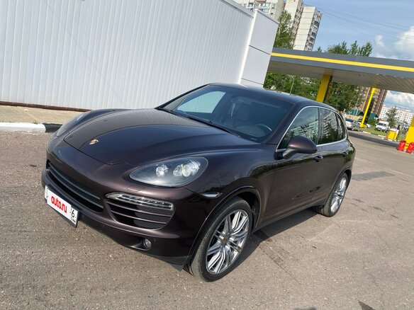 2014 Porsche Cayenne II Рестайлинг (958), коричневый, 2495000 рублей - вид 10