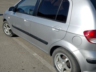 2004 Hyundai Getz I, серебристый, 355000 рублей, вид 5